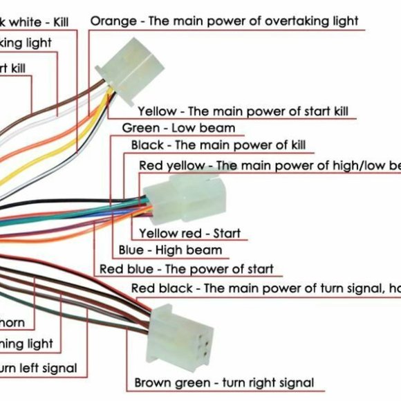7/8" 22mm Motorcycle Handlebar Control Switch - Picture 2 of 6